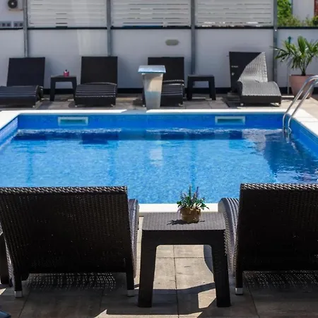 公寓 In Okrug Gornji With Sea View, Terrace, Air Conditioning, Wifi 5134-4 特罗吉尔