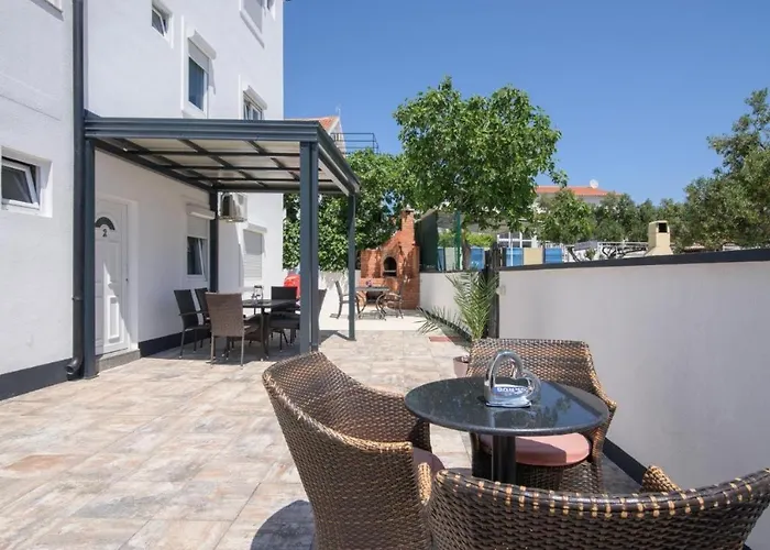Apartment In Okrug Gornji With Sea View, Terrace, Air Conditioning, Wifi 5134-4 Trogir