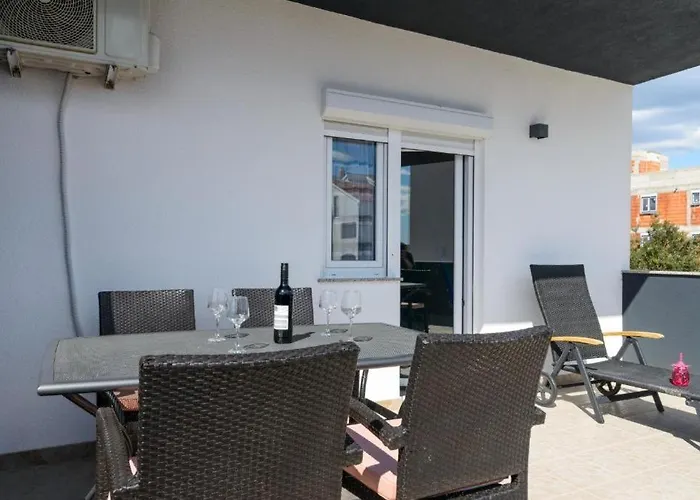 Apartment In Okrug Gornji With Sea View, Terrace, Air Conditioning, Wifi 5134-4