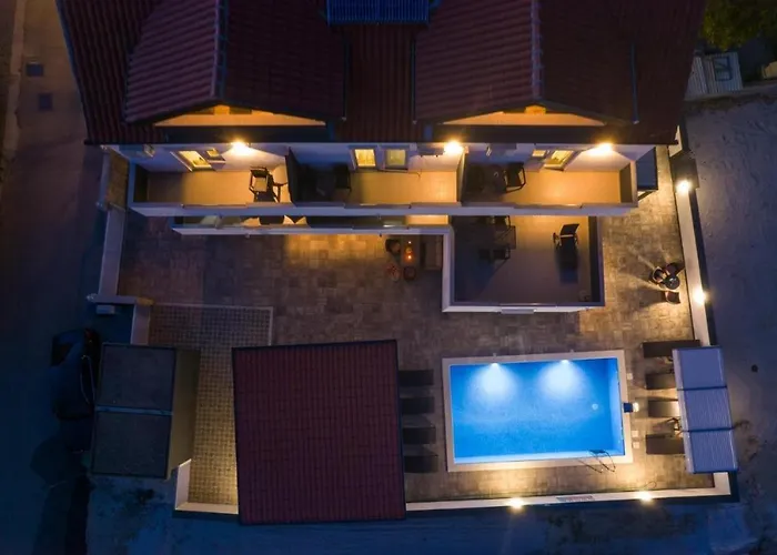 In Okrug Gornji With Sea View, Terrace, Air Conditioning, Wifi 5134-4 Apartment Trogir