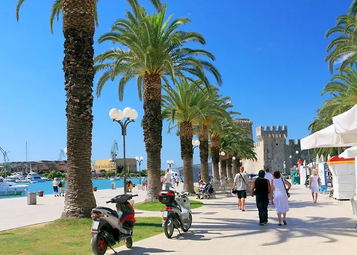 Appartement In Okrug Gornji With Sea View, Terrace, Air Conditioning, Wifi 5134-4 Trogir